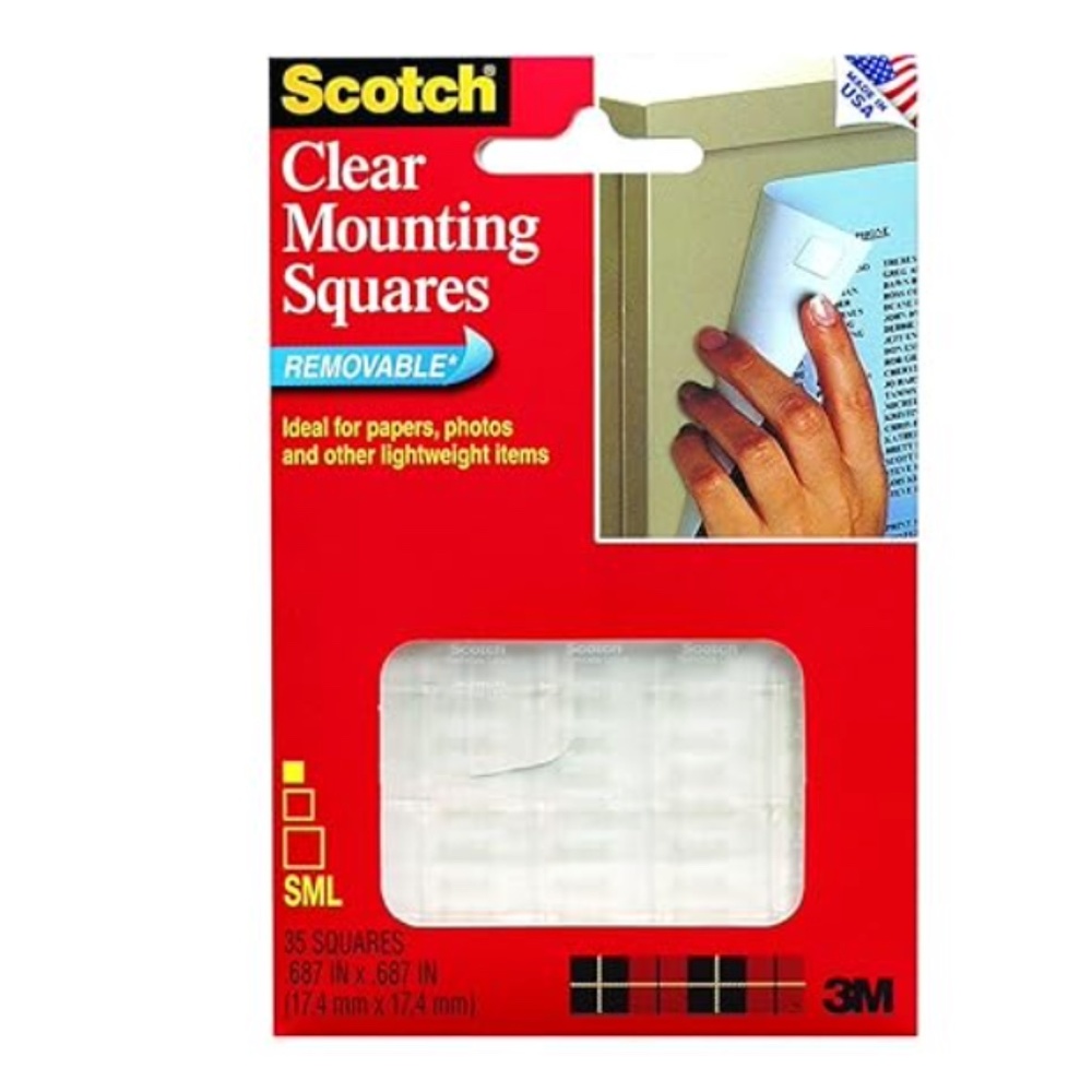 3M Scotch Mounting Squares (3 pk)